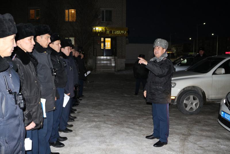 Қызылордалық полицейлер локальды профилактикалық шолуларды жалғастыруда