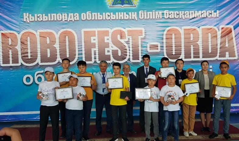 "Robo fest-orda" облыстық фестивалі өтті