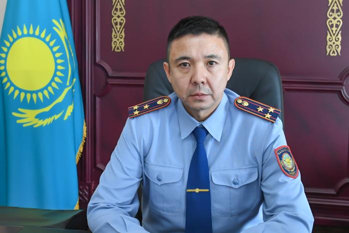 Қызылорда облысы Полиция департаментінің жаңа басшысы тағайындалды